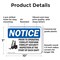 Signmission Prior To Operating Forklift Safety, 10 in W x Rectangle, Plastic OS-2PACK-NS-P-710-L-16408 - alternate 5
